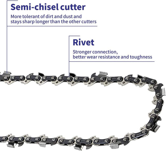 6 | 8  Inch Chains For Aussies Premium Chainsaw